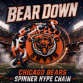 Chicago bears spinner hype chain