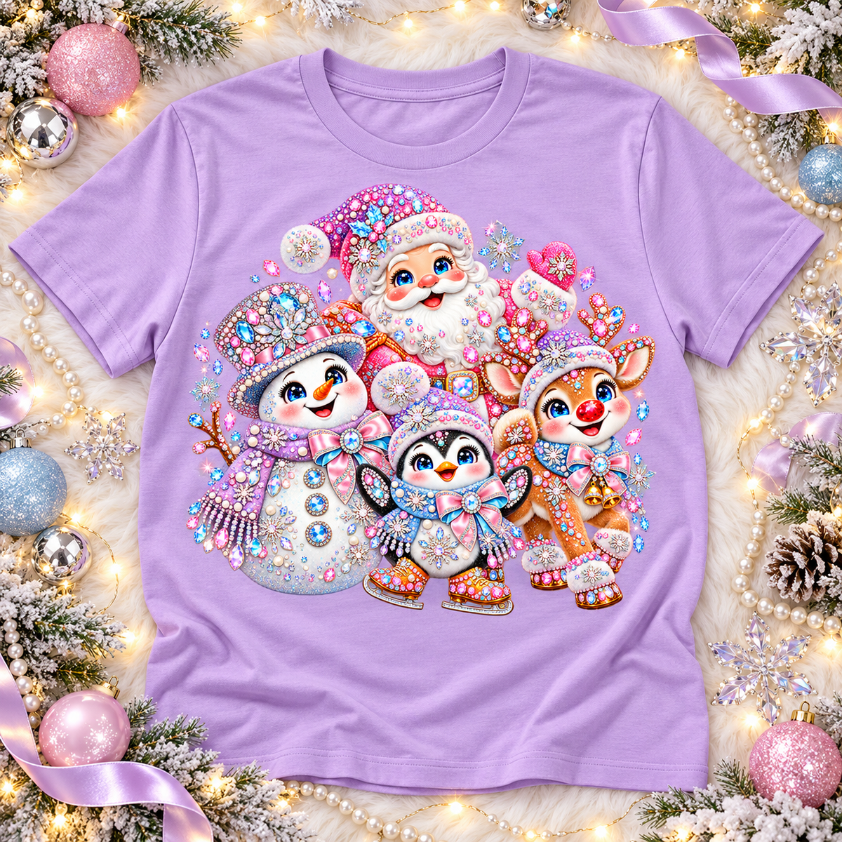 Jeweled Christmas PNG bundle