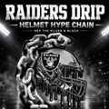 Raiders Drip Helmet Hype Chain