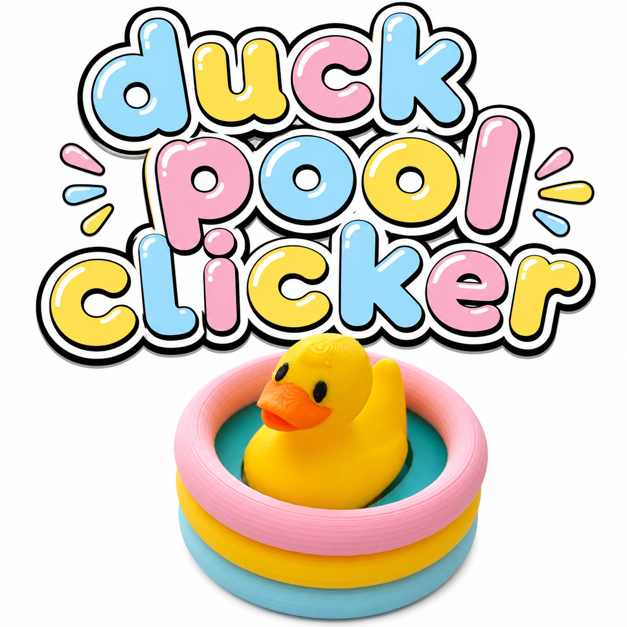 Duck pool clicker