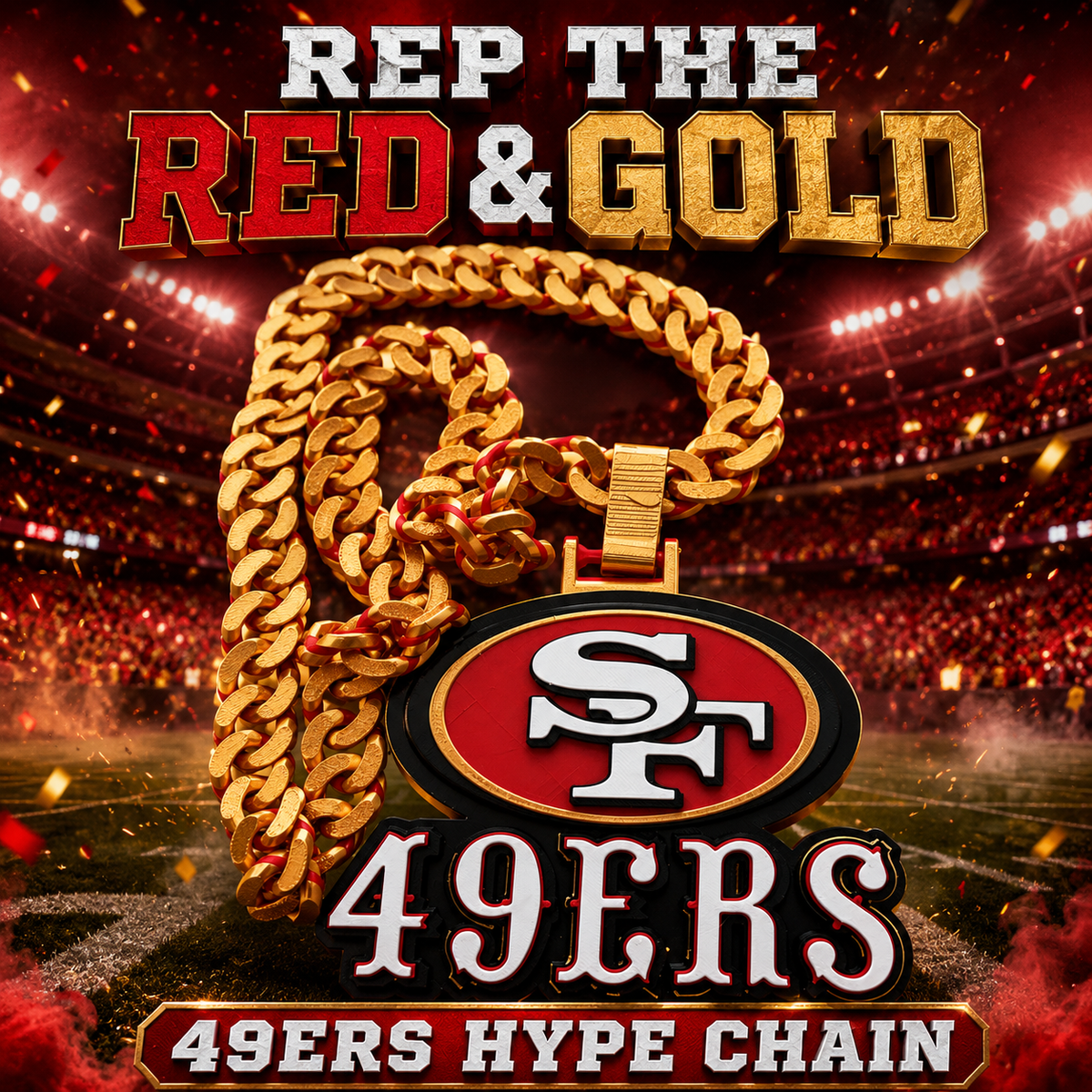 49ers hype chain