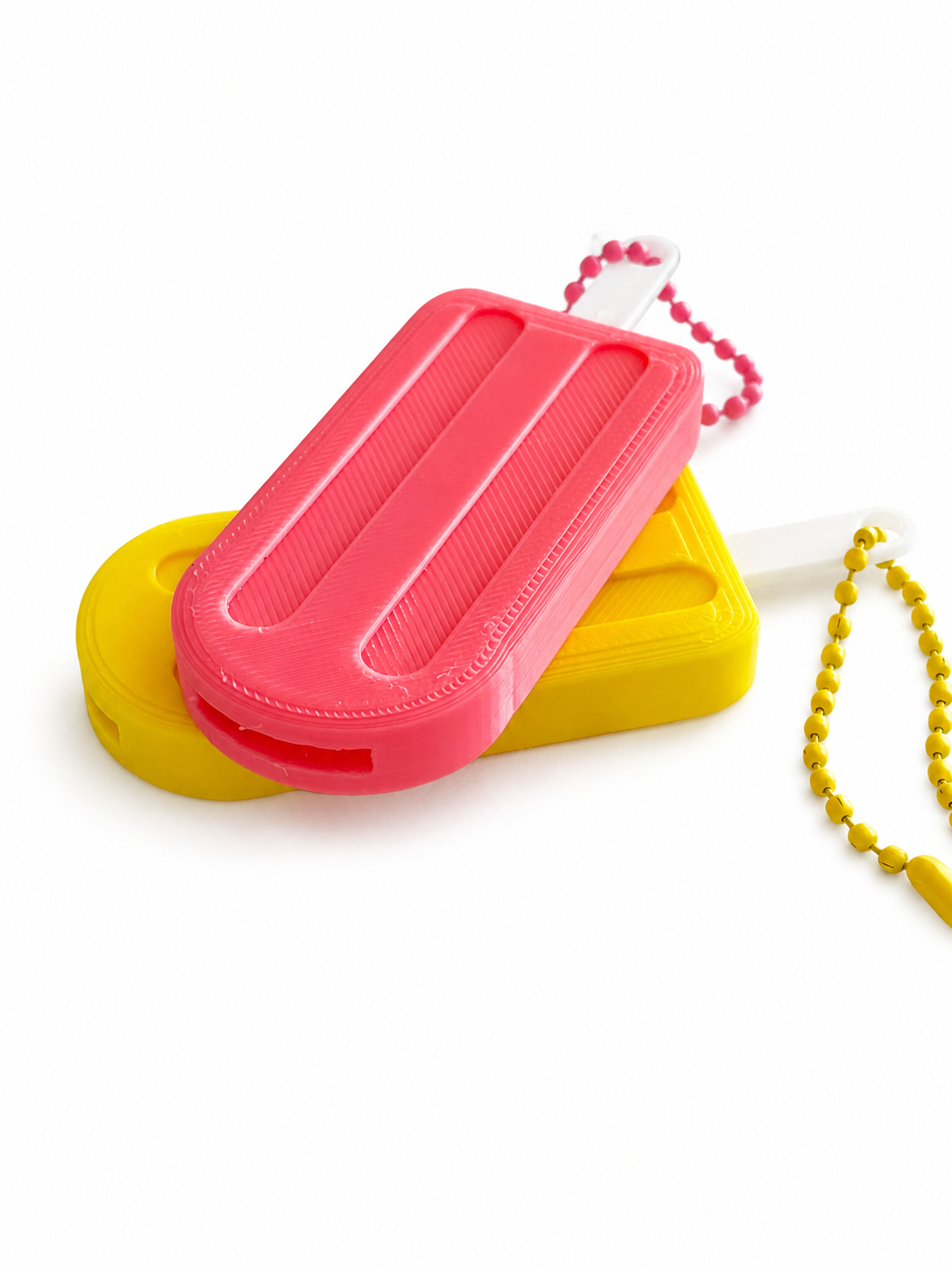 Popsicle soda can opener keychain