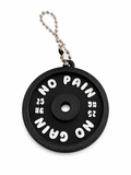 No Pain, No Gain GYM weight keychain