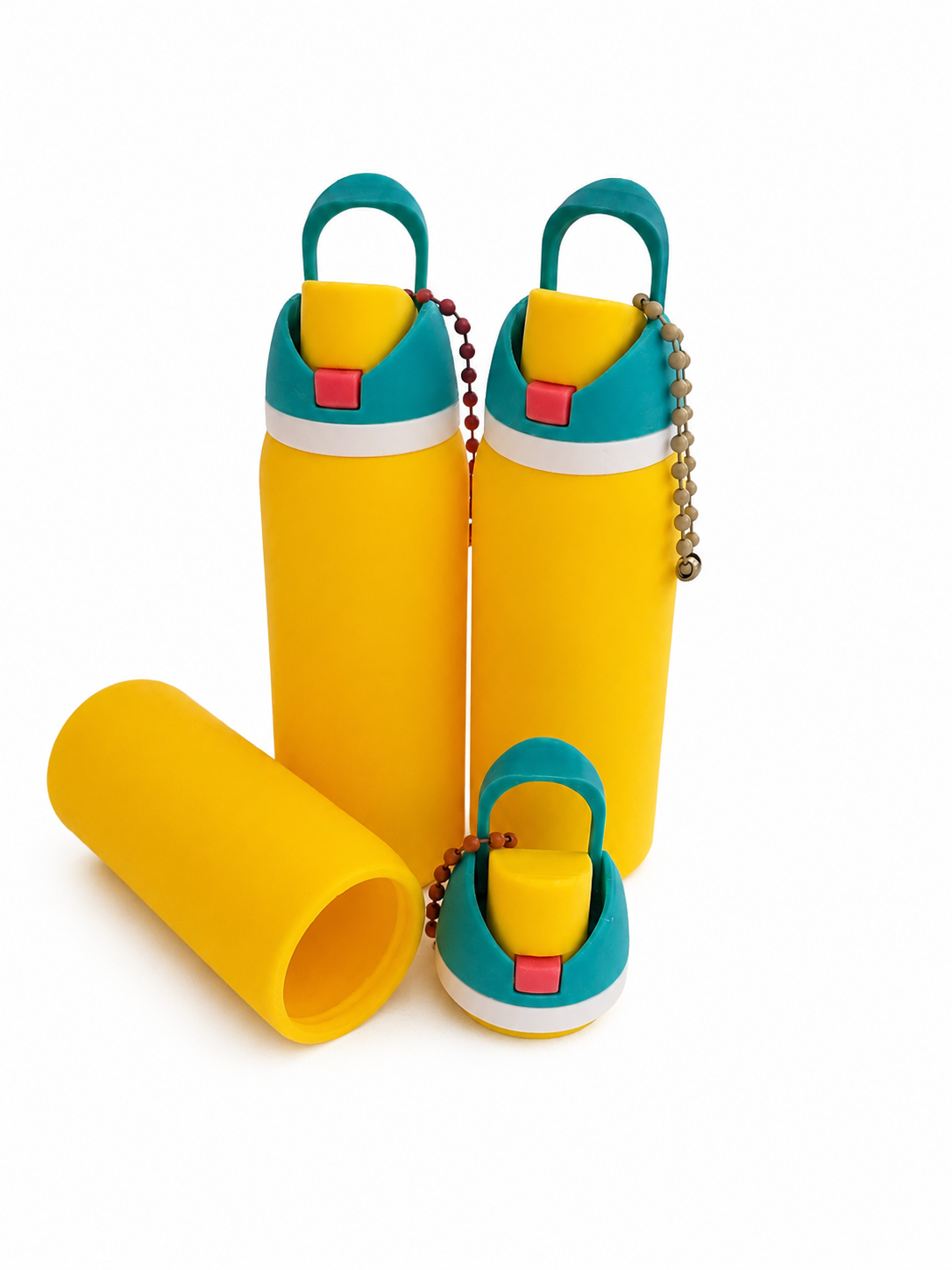 Awala water bottle chapstick keychain