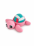 Volleyball turtle articulating clicker ￼keychain